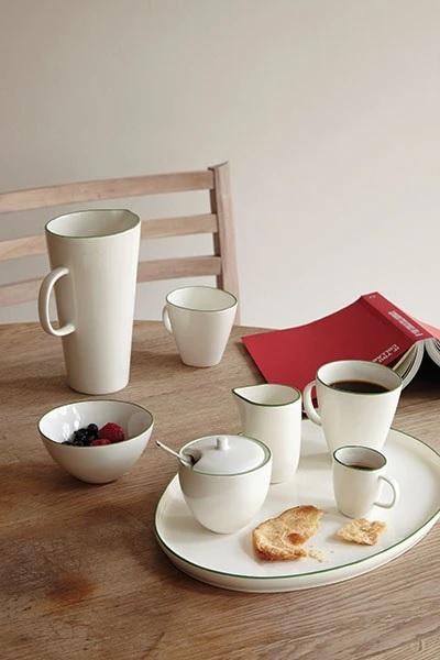 Canvas Home Abbesses Small Plate - Set of 4 Blue 
