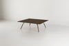 Tronk Clarke Coffee Table - Rectangular Small Walnut White