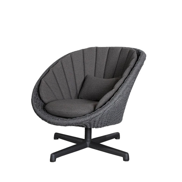 Cane-line Peacock Lounge Chair - Swivel Base