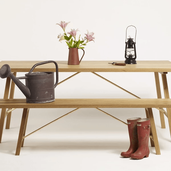 Another Country Outdoor Table Two Oak 