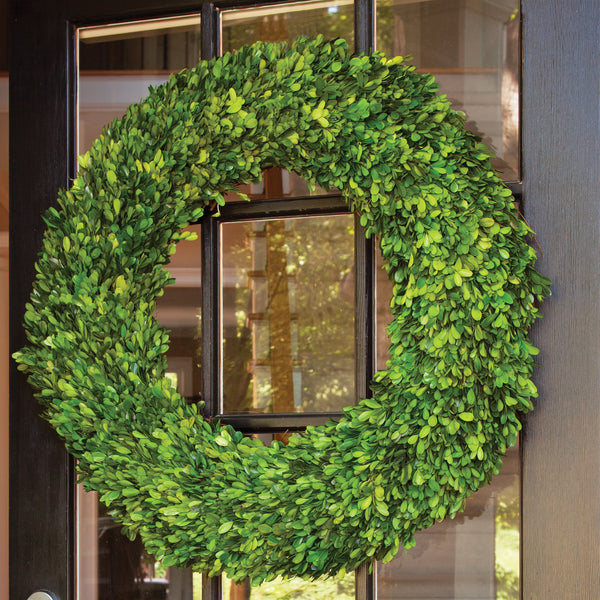 Napa Home & Garden Boxwood Wreath - 30"