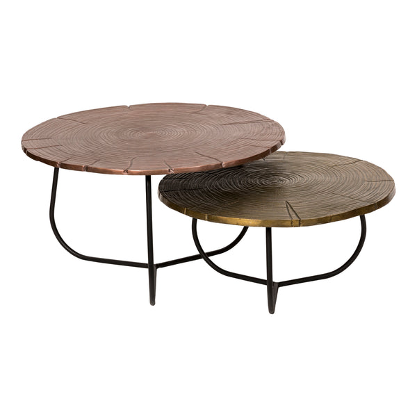 Moe's Cross Section Tables - Set of 2