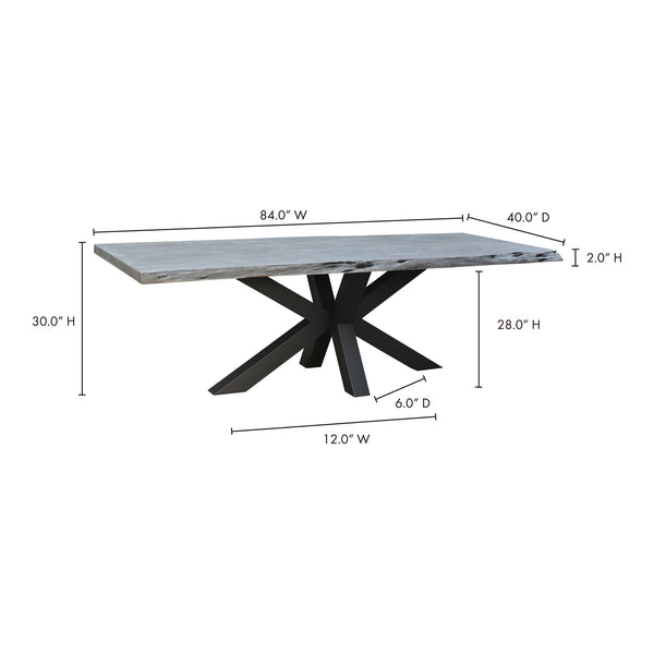 Moe's Edge Dining Table - Small