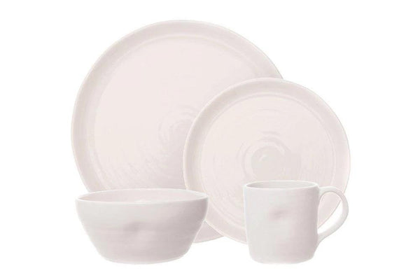 Canvas Home Pinch 4 Piece Place Setting Grey 