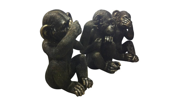 Moe's He Did It Chimps - Set of 3