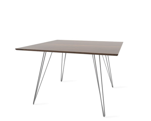 Tronk Williams Dining Table - Rectangular Small Maple Blood Red