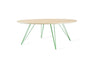 Tronk Williams Coffee Table - Circular Large Maple Green