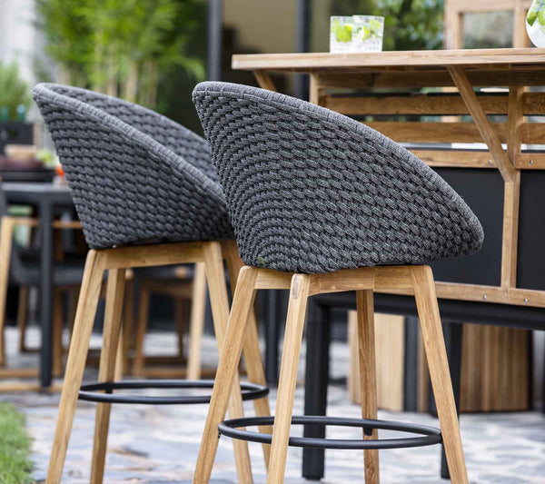 Cane-line Peacock Bar Chair