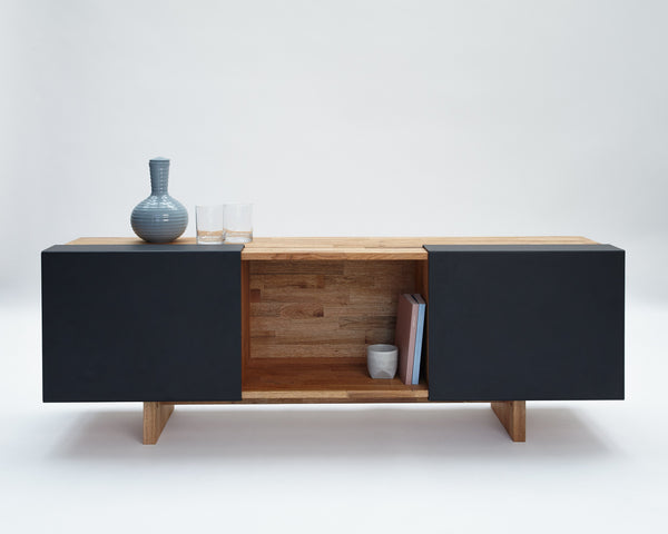 Mash Studios LAX 3X – With Base English Walnut White Gloss 