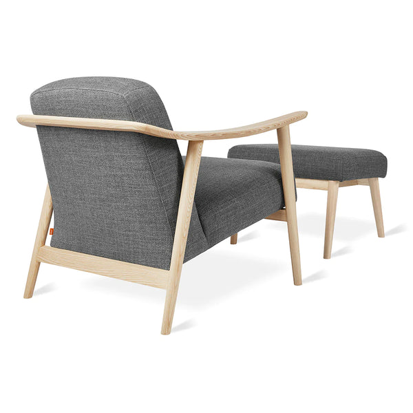 GUS Modern Baltic Chair & Ottoman
