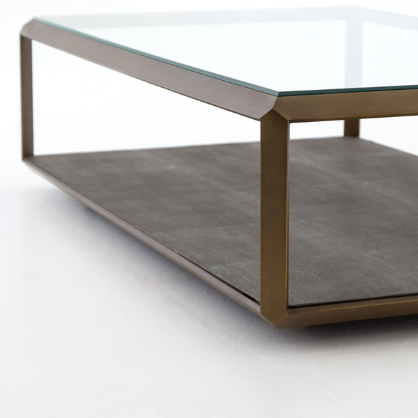 Four Hands Shagreen Box Coffee Table