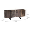 Moe's Tiburon Sideboard - Small