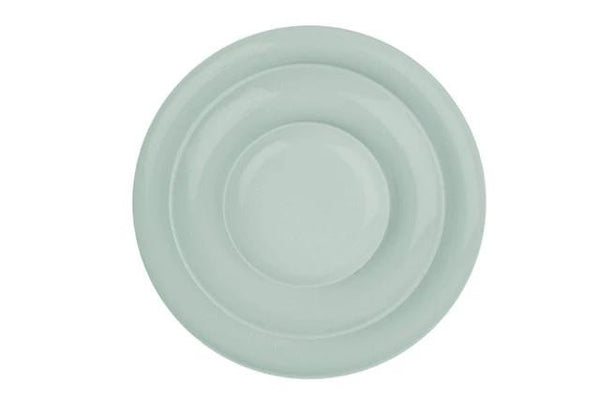 Canvas Home Shell Bisque Tidbit Plate - Set of 4 Blue 