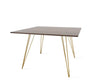 Tronk Williams Dining Table - Rectangular Small Walnut Mustard