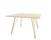 Tronk Williams Dining Table - Square Small Maple Mustard