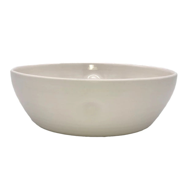 Canvas Home Pinch Large Salad Serving Bowl White 