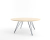 Tronk Williams Coffee Table - Circular Small Maple Navy