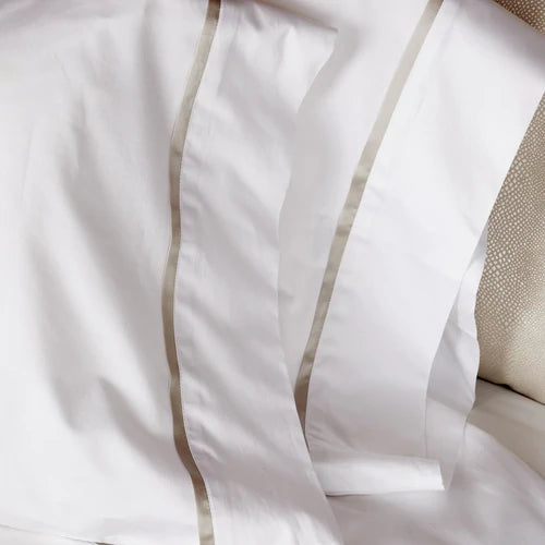 Ann Gish Pillowcases With Silk Trim