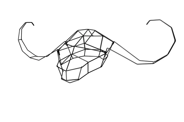 BEND Geometric Animals - Papa Buffalo Black 