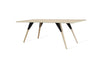 Tronk Clarke Coffee Table - Thin Rectangle Maple Black 