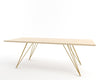 Tronk Williams Coffee Table - Rectangular Thin Maple Mustard