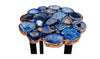 Moe's Azul Agate Accent Table