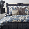 Ann Gish Charmeuse Pillow w/ Crystal Buttons