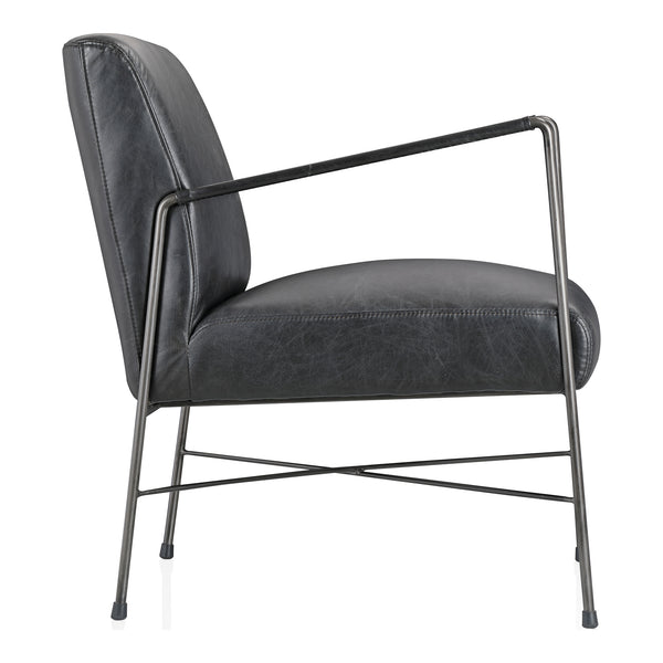 Moe's Dagwood Leather Armchair