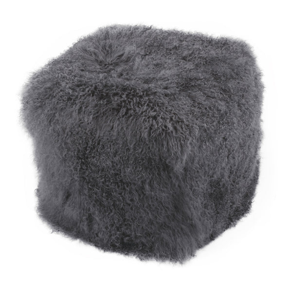 Moe's Lamb Fur Pouf