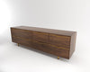 Tronk Chapman Long Dresser Walnut Mustard 
