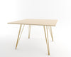 Tronk Williams Dining Table - Square Large Maple Mustard