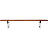 ARTLESS GAX 16 Bench - Wood 60"W X 16"D X 18"H Stainless Steel 