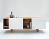 Mash Studios LAX 3X – With Base English Walnut White Gloss 