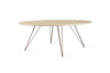 Tronk Williams Coffee Table - Circular Large Maple Rose Copper