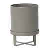 Ferm Living Bau Pot - Small Warm Grey 