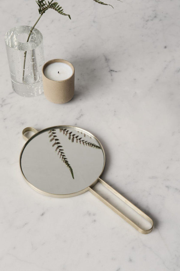 Ferm Living Poise Hand Mirror Black 