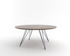 Tronk Williams Coffee Table - Circular Large Walnut Navy