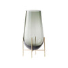 Menu Echasse Vase Small Smoked Glass 