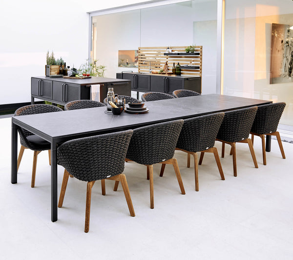 Cane-line Drop Dining Table w/ Extension