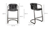 Moe's Freeman Bar & Counter Stool - Set of 2