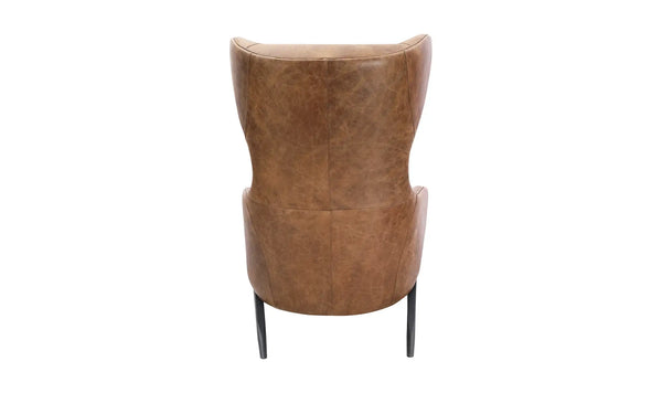 Moe's Amos Leather Accent Chair