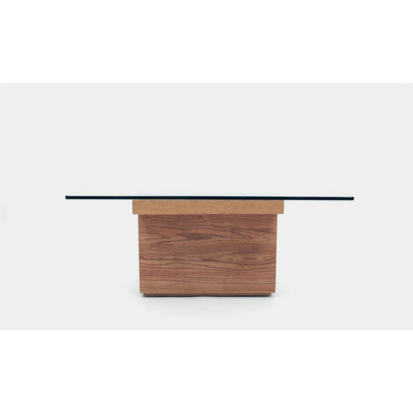 ARTLESS SQG 42 Coffee Table White Oak 