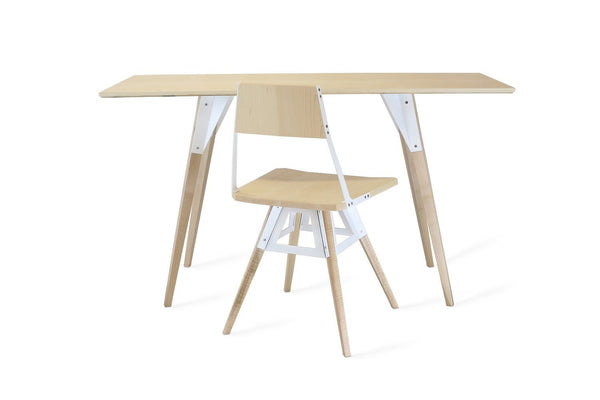 Tronk Clarke Desk No Drawer Walnut Black