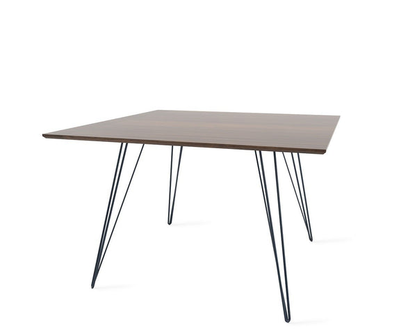 Tronk Williams Dining Table - Rectangular Small Maple Blood Red