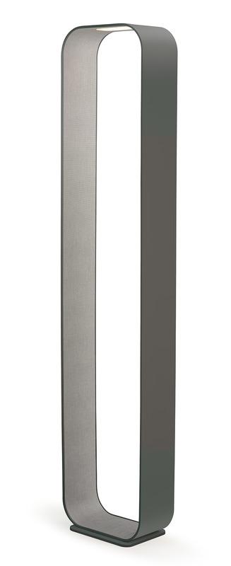 Pablo Contour Floor Lamp White & White Oak 