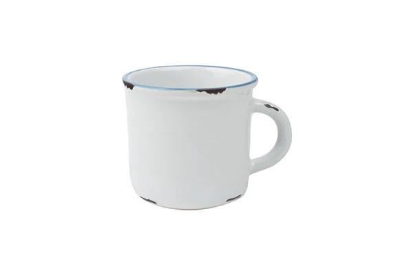 Canvas Home Tinware Espresso Mug - Set of 4 White 