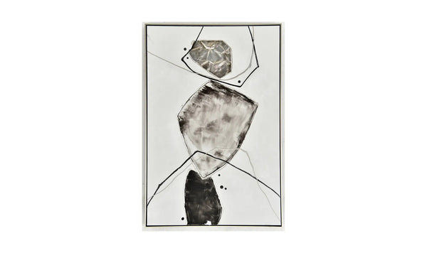 Moe's Gold Stone Abstract