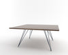 Tronk Williams Coffee Table - Square Large Walnut Navy