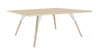 Tronk Clarke Coffee Table - Rectangular Small Maple White