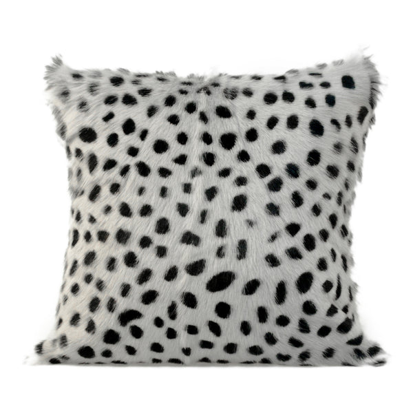 Moe's Spotted Goat Fur Pillow